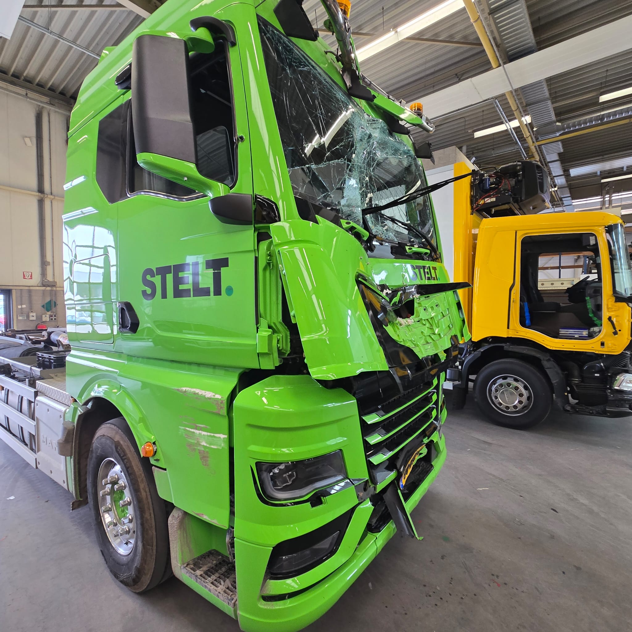 Vrachtwagen Stelt